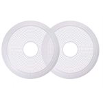 Garmin Fusion XS Series Accessory Grilles, 6.5" Classic White Speaker Grilles