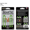 Gear Tie de 6 pouces vert lime de Nite Ize (2 unités)