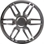 Garmin Fusion XS Series Accessory Grilles, 10" Sports Gray Subwoofer Grilles