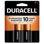 DURACELL COPPERTOP C Alkaline Battery PACK OF 2