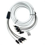 Garmin Fusion RCA Cables, 4 Channel, 12 ft Cable