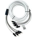 Garmin Fusion RCA Cables, 4 Channel, 6 ft Cable