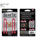Gear Tie de 6 pouces rouge de Nite Ize (2 unités)