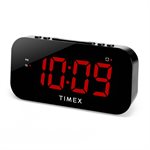 TIMEX T1120B Alarm Clock with USB Charging - English Packaging