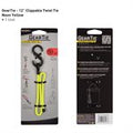 NITE IZE GEAR TIE CLIPPABLE TWIST TIE 12'' - NEON YELLOW