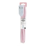 Xtreme 6FT Fabric Extension Cord - Rose Gold