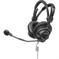 Sennheiser HMD 27 Dual-Ear Around-Ear Broadcast Headset with Dynamic Microphone (No Cable)