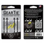 Gear Tie de 3 pouces vert feuillage de Nite Ize (4 unités)