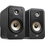 POLK ES20 Large Bookshelf HiFi Home Theater Speaker Black (Pair)