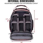 ACCESSORY POWER USA Gear Customizeable Camera Backpack - Pink