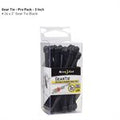 NITE IZE GEAR TIE PROPACK 3" - BLACK 24-PK
