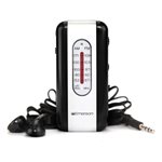 Emerson - Radio AM/FM portable ER-7002 avec écouteurs - Noir