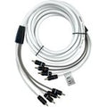 Garmin Fusion RCA Cables, 4 Channel, 25 ft Cable