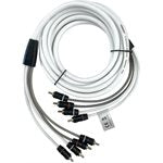 Garmin Fusion RCA Cables, 4 Channel, 25 ft Cable