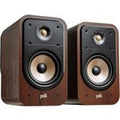 POLK ES20 Large Bookshelf HiFi Home Theater Speaker Brown (Pair)